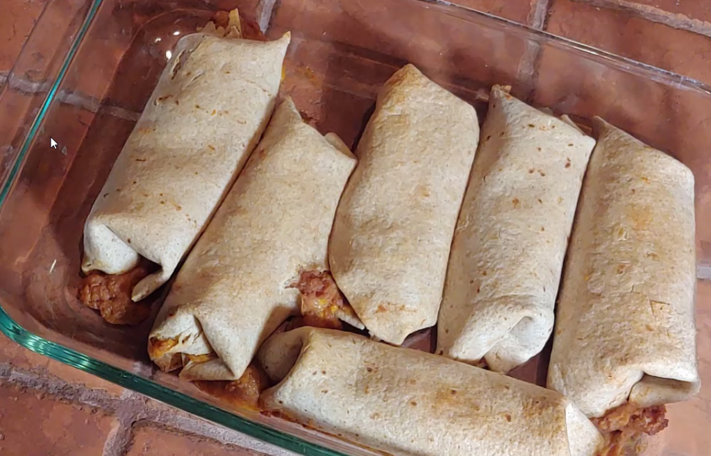 Easy, Crispy, Bean Burritos